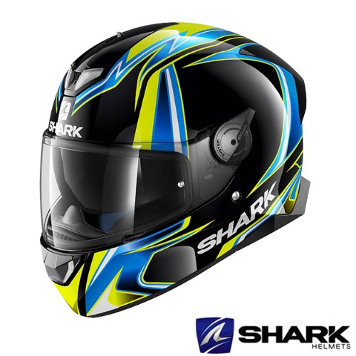 SHARK SKWAL2 SYKES KBY LED헬멧(핀락증정) 샤크헬멧