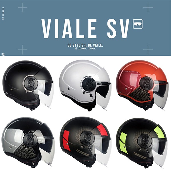 MT 헬멧 오픈페이스 헬멧 VIALE SV