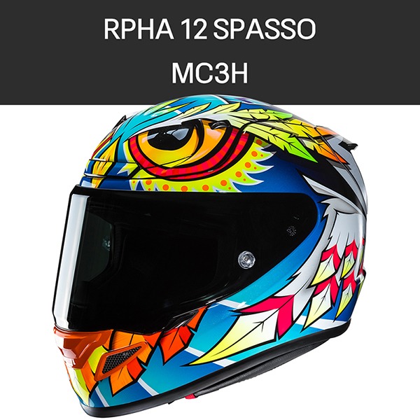 홍진 HJC 헬멧 RPHA12 SPASSO MC3H