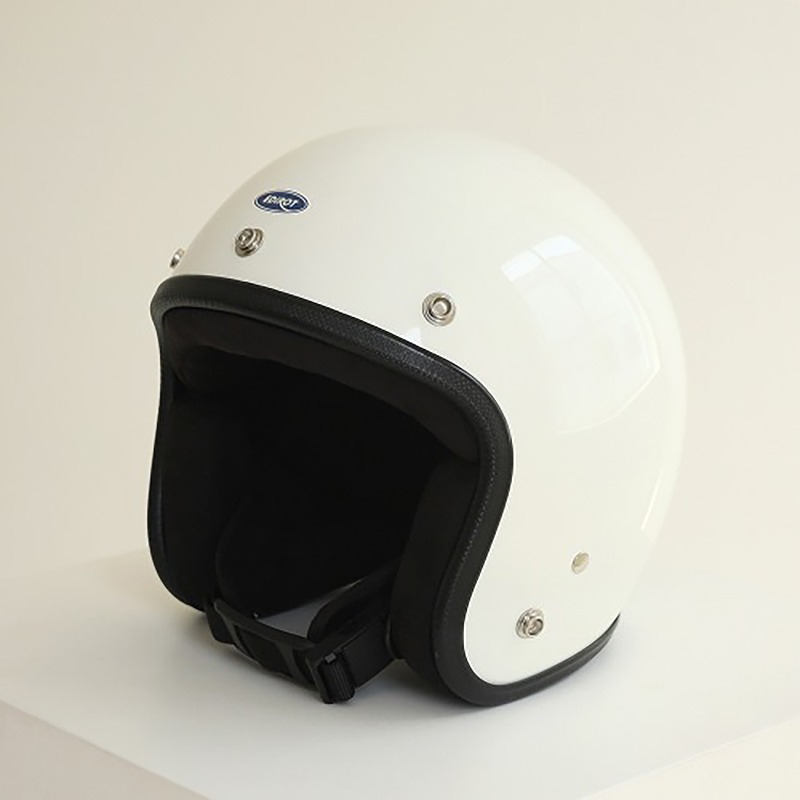 에딜롯 GT-W 클래식 오픈페이스 헬멧 GT-W OPEN FACE HELMET_ENGLISH WHITE