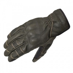 KOMINE GK-848 Protect Leather Winter Gloves #GRAPHITE-BLACK