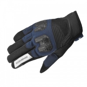 KOMINE GK-250 3D Mesh Protect Gloves #NAVY