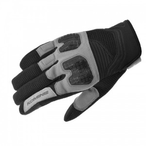 KOMINE GK-250 3D Mesh Protect Gloves #BASALT-GREY