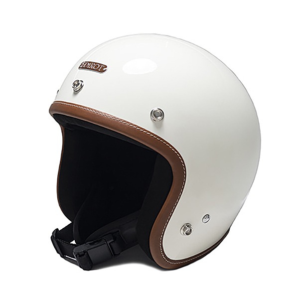 에딜롯 GT 클래식 오픈페이스 헬멧 GT HELMET Mayfair Leather CUSTOM TAN